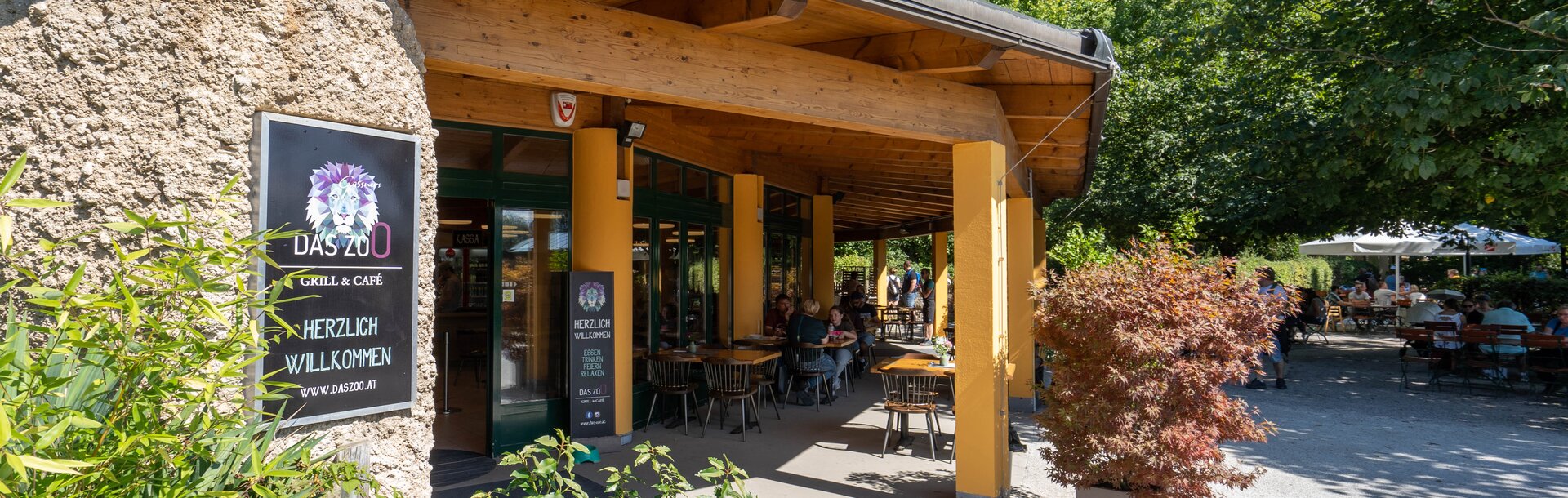 Außenbereich beim ZoO Restaurant | © Das ZoO / Gassner Gastronomie 